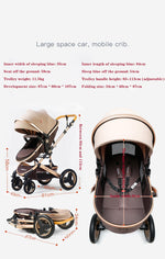 Load image into Gallery viewer, ecohunch Luxury baby stroller
