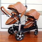 Load image into Gallery viewer, ecohunch Twin Luxury baby stroller
